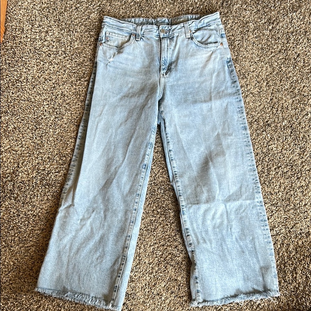 Ag Adriano Goldschmied Blue Flare Jeans